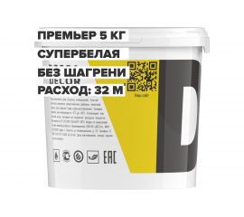 Акриловая интерьерная краска для стен и потолков DESSA DECOR Премье�� 5 кг 70208 