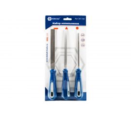 Набор напильников КОБАЛЬТ № 2, 150 мм, 3 шт. 247-729 