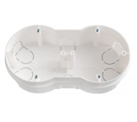 Монтажная коробка Bylectrica при скрытой разводке с винтами для бетона и кирпича, 150x79x41,5 мм К-228 исп.1 