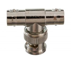 Переходник TDM штекер BNC - х2 гнезда BNC, тройник, индивидуальная упаковка SQ1809-0033 