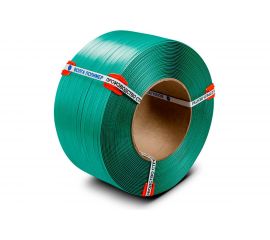 Полипропиленовая лента ВОЛГА ПОЛИМЕР 12x0,8 зеленая, 1750 м 12-10-1750-103-06 