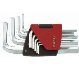 Набор Г-образных шестигранников 9 предметов FORCE 5093 