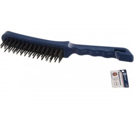 Кордщетка (ручная, 4-рядная, стальная, 280 мм) КОБАЛЬТ 248-658 