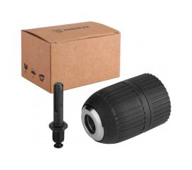 Патрон быстрозажимной CH02 (1.5-13 мм;1/2""-20 UNF; с адаптером SDS+) DEKO 065-0799 
