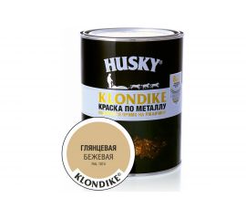 Краска по металлу глянцевая бежевая HUSKY Klondike 0,9 л 26158 