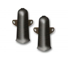 Угол наружный для плинтуса 85 мм DECONIKA 303 Венге темный, 1 шт. Д-П85-Нк-Ф2 303 ВНГ ТЕМ 