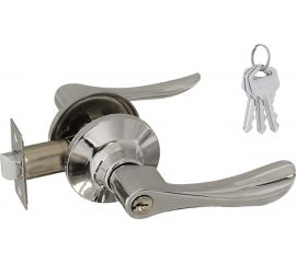 Межкомнатная защелка ISPARUS ISP ЗВ3-01 хром ключ/фикс. 16959 