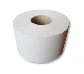 Туалетная бумага для диспенсера ООО Комус 1 слой, серый, 130 м, 12 рулонов в упаковке 130G1 1023403 