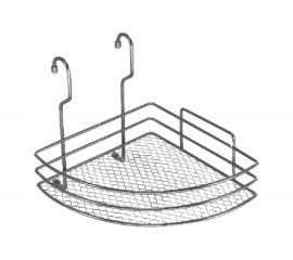 Полка для рейлинга Rosenberg 1 ярус, угловая, с сетчатым дном RUS-280533 