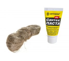 Набор Сантехкреп "Сантехпаста" 20 гр. + лен 14 гр 2.2.4. 