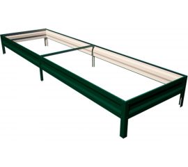 Грядка ГеоПластБорд 1x3 м, высота 20 см, зелёная 5951320Gr 