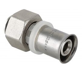 Коллекторный пресс-соединитель VALTEC для металлопластиковой трубы 16/2,0/ х 1/2 VTc.712.N.1604 