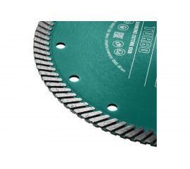 Диск алмазный отрезной турбо по бетону и кирпичу KRAFTOOL Turbo 150х22 мм 36682-150 