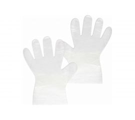 Одноразовые перчатки ЛАЙМА 50 пар, размер M средний, подвес, 605024 