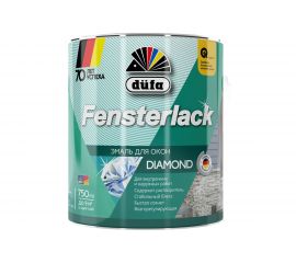 Эмаль Dufa FENSTERLACK для окон белая 750 мл Н0000001784 