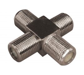 Антенный разветвитель соединитель REXANT на 4 раъема F четверник 06-0023-A 