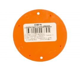 Крышка подрозетника GUSI ELECTRIC оранжевая, D-71, негорючая Евро С3А5 Нг 