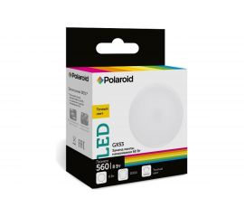 Светодиодная лампа Polaroid 220V GX 8W 3000K GX53 560lm PL-GX53803 