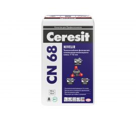 Самовыравниваюшая смесь Ceresit CN 68/25 1-15 мм 1668617 