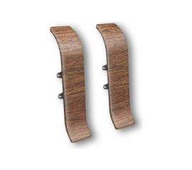 Соединитель для плинтуса IDEAL Классик 70 мм, 341 ольха К-П70-С-Ф2 341 ОЛХ 