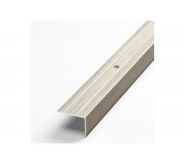 Порог угловой алюминиевый (24х18 мм; 0.9 м; декоративный; клен беленый) Лука 00000001838 