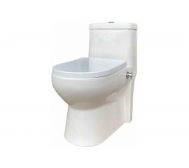 Монолит EVA GOLD T1016B со встроенным биде, сиденье ДП, с гофрой и подводкой УТ-00002976 