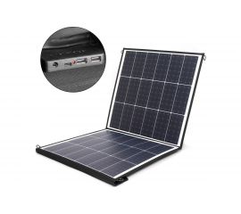 Складная влагозащищенная солнечная батарея TopOn 100W 18V DC, Type-C PD 60W, USB QC3.0 18W, USB 12W, на 2 секции TOP-SOLAR-100 