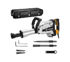 DEKO Молоток отбойный DKJH2050, 2050 Вт, 55 Дж, в кейсе 063-4318 