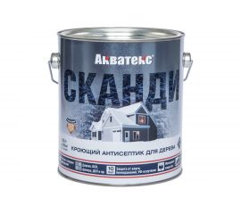 Кроющий антисептик для древесины Рогнеда Акватекс Сканди (фьорд; 2.5 л) 202915 