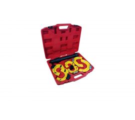 Forsage Стяжка пружин с 3-мя парами захватов и пластиковыми накладками, 7пр. 26510 F-908T8 