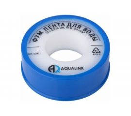 ФУМ лента для воды AQUALINK 12х0,075 мм, 10 м 2921 