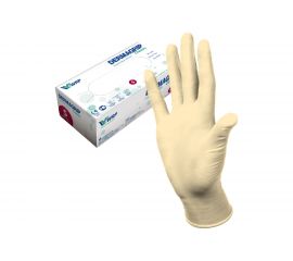 Смотровые латексные перчатки DERMAGRIP CLASSIC 100 штук, размер S CT0000000690 