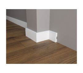 Напольный плинтус Decor-Dizayn ударопрочный влагостойкий под покраску 82Х13Х2000 мм DD49 