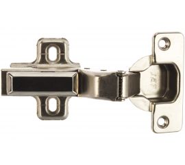 Петля с доводчиком для вкладных дверей, с монтажной планкой JET Clip-On D35мм HR350C.110Nl99 