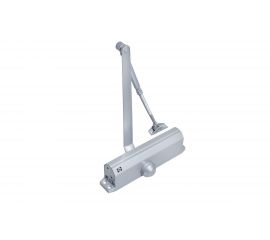 Доводчик DOORLOCK DL180A BC size 1-6/7 серебристый, с регулир. функциями тормоза открывания и усилия закрывания 75538 