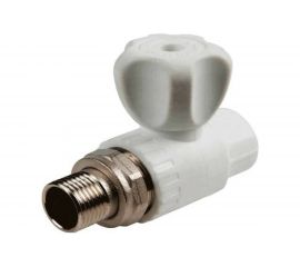 Кран шаровой для радиатора RTP D25х3/4 мм, прямой 27861 