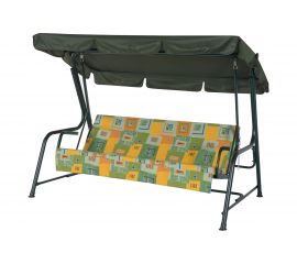 Садовые качели Удачная Мебель Карибы зеленые A46G.505 