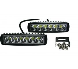 Фара рабочего света Nord-Yada 18Вт прямоугольная 6 диодов дальний 156х42х40 904835 