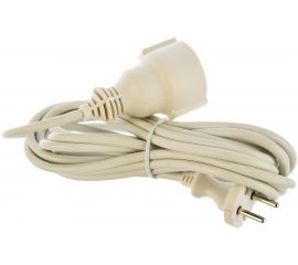 Удлинитель ЭРА UX 6 -1-5m без заземления, 1гн, 5м, ПВС, 2x0.75мм2, 6А Б0039820 