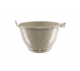 Горшок SANTINO Лилия подвесная 4 л, 23х14 см, песочный 049188 