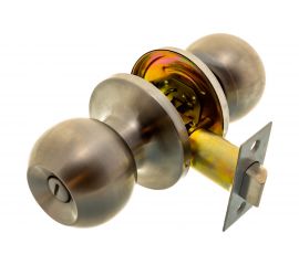 Ручка-защелка Фабрика замков 6072 SN BK СТ-00000140 