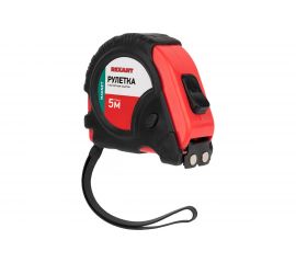 Рулетка REXANT Профи прорезиненный корпус 5 м х 19 мм магнитная 12-9014 