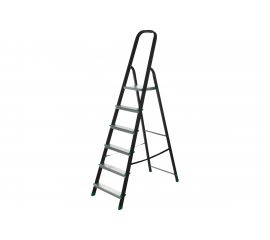 Стальная стремянка с алюминиевой ступенью SMARTY Combi 6 ступеней SN023-06 