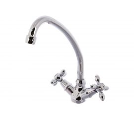 Смеситель для кухни SAMARA Елочка №1 Азалия 1/2, керамика 2410 