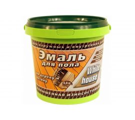 Акриловая эмаль для пола White House (серая; 0.8 кг) 15865 