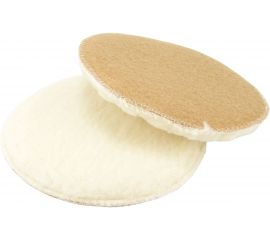 Насадка-овчина полировочная с липучкой и поролоном (2 шт; 150 мм) АвтоDело 44067 10218 