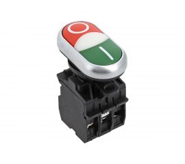 Кнопка EKF LA32HND красно-зелёная с подсветкой Пуск la32hnd 5217482 