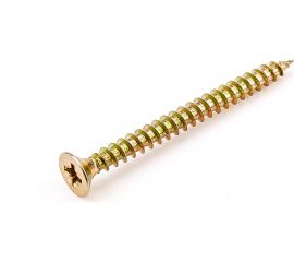 Универсальный саморез Стройметиз 3,0х25 желтый цинк уп. 30 шт. европодвес 2140251 