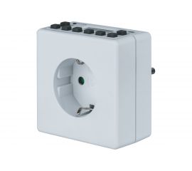 Таймер Navigator, NTR-E-S02-WH, розетка, электронный 61556 