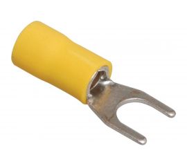 Наконечник IEK НВИ, 6-5 мм2, желтый, ИЭК, 100 шт, UNL10-006-6-5 